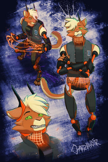 Personal work, OC fusion